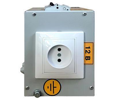  Ящик с понижающим разделительным трансформатором ЯТПР-0,25-380/12 У3 IP30, фото 3 
